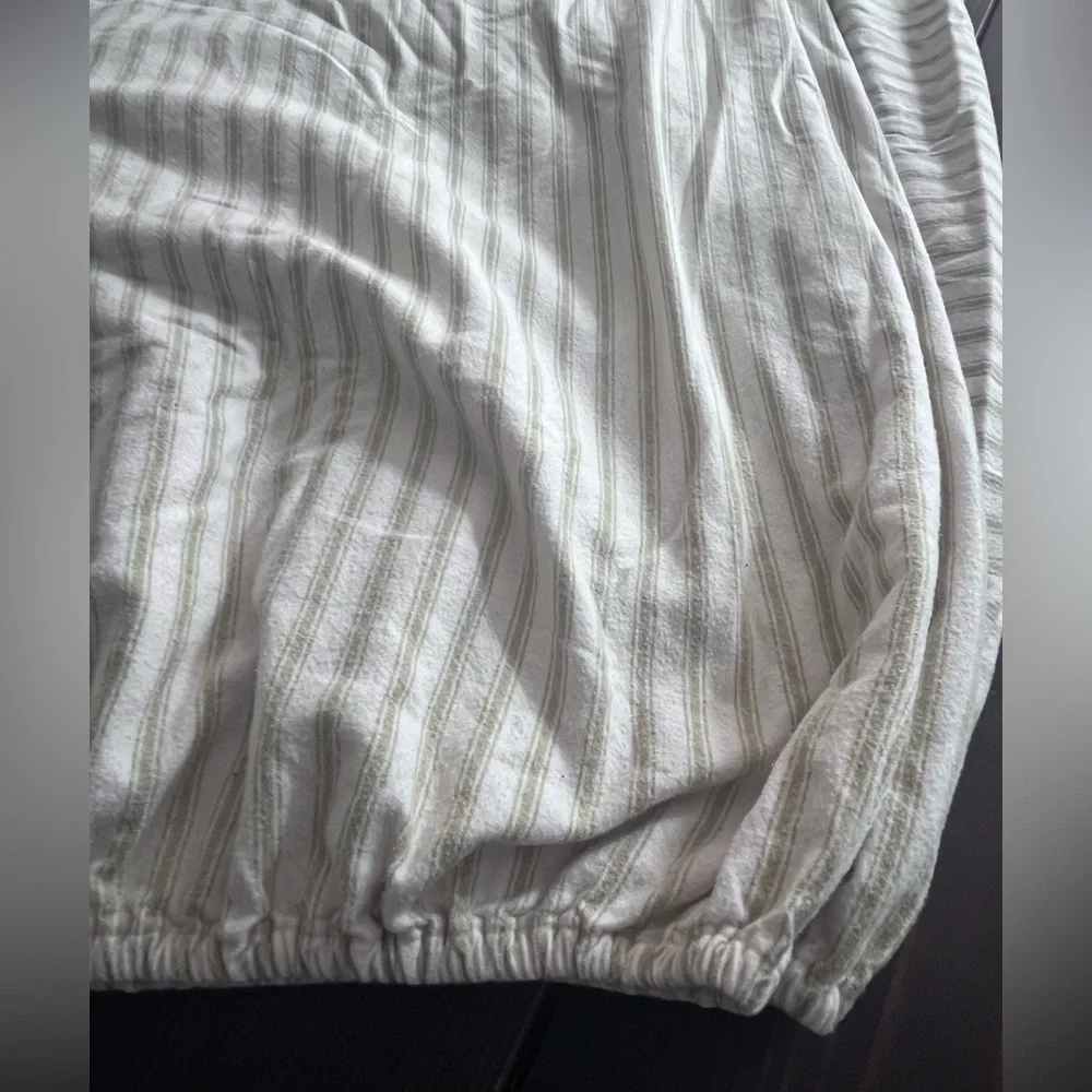 LLBEAN Fitted Flannel Bedsheet